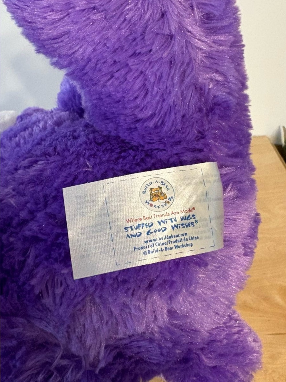Build-A-Bear Purple Cat (Retired) - Picture 4 of 4